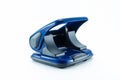 Blue hole puncher isolated. Royalty Free Stock Photo