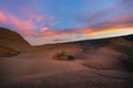 Sunset at Dance Hall Rock in Escalante Utah Royalty Free Stock Photo