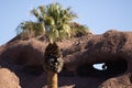 Hole In The Rock in Papago Park - Tempe Arizona USA Royalty Free Stock Photo