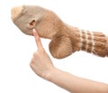Hole in the sock Royalty Free Stock Photo