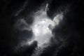 Hole in the Storm Clouds Royalty Free Stock Photo
