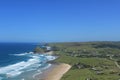 Hole in the wall, a small village along the Wild Coast in South Africa, african holiday travel background Royalty Free Stock Photo