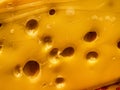Holes In Emmanthaler Swiss Cheese