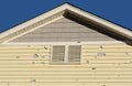 Home Hail damage Royalty Free Stock Photo