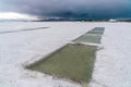 Salt lake near Salta, Argentina Royalty Free Stock Photo