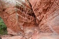 Holes in stone - Tafoni weathering in red sandstone