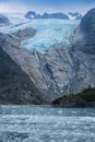 Holgate Glacier in Kenai Fjords National Park, Seward Alaska Royalty Free Stock Photo