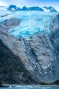 Holgate Glacier in Kenai Fjords National Park, Seward Alaska Royalty Free Stock Photo