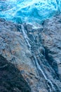 Holgate Glacier in Kenai Fjords National Park, Seward Alaska Royalty Free Stock Photo