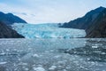 Holgate Glacier in Kenai Fjords National Park, Seward Alaska Royalty Free Stock Photo