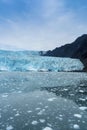 Holgate Glacier in Kenai Fjords National Park, Seward Alaska Royalty Free Stock Photo