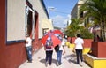 Holguin Cuba, streets of the city of holguin