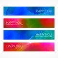 Holi banners collection