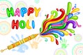 Holi celebration background Royalty Free Stock Photo