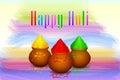 Holi celebration background Royalty Free Stock Photo