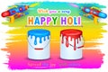 Holi celebration background Royalty Free Stock Photo