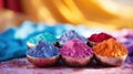 Holi celebration: a riot of colors and joyous revelry, embracing cultural vibrancy and traditions in a festive spectacle