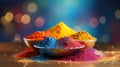 Holi celebration: a riot of colors and joyous revelry, embracing cultural vibrancy and traditions in a festive spectacle