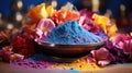 Holi celebration: a riot of colors and joyous revelry, embracing cultural vibrancy and traditions in a festive spectacle