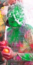 Holi celebrations in India. Royalty Free Stock Photo