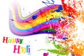 Holi Festival Background Design