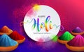 Holi festival Colorful gulaal powder color Royalty Free Stock Photo