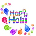 Holi - Festival of Colors, an Indian Festival of Colors Royalty Free Stock Photo