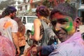 Holi Festival (Festival of Colors) in Nepal