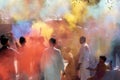 holi festival in India and Pakistan Royalty Free Stock Photo