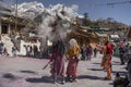 Sangla Kinnauri Holi in Himachal Pradesh Royalty Free Stock Photo