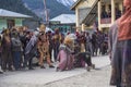 Sangla Kinnauri Holi in Himachal Pradesh Royalty Free Stock Photo