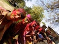 Holi - An Indian festival that celebrates happiness by applying color