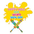 Holi promotional background