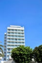 holiday apartment block in Benalmadena marina, Spain