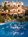 Holiday Apartments with Swimming Pool Royalty Free Stock Photo