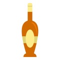 Holiday bottle icon isolated