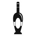 Holiday bottle icon, simple style