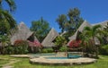 Holiday bungalows, Kenya Royalty Free Stock Photo