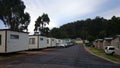 Holiday Cabins @ Eden, Australia Royalty Free Stock Photo