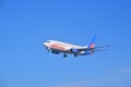 Jet2 Holiday Aircraft Flying Low Royalty Free Stock Photo