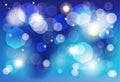 Holiday Christmas bokeh lights effect wallapper Royalty Free Stock Photo