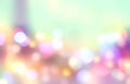 Blurred bokeh background,city lights backdrop. Royalty Free Stock Photo