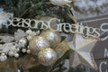 Holiday decorations, Seasons Greeting Royalty Free Stock Photo