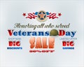 U.S.Veteran`s day, sales and commercial events