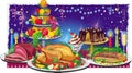 Holiday dinner Royalty Free Stock Photo