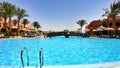 Holiday in the Egyptian hotel Royalty Free Stock Photo