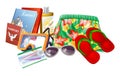 Holiday essentials Royalty Free Stock Photo