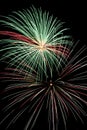 Holiday Fireworks Celebration Royalty Free Stock Photo