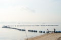 Holiday Fishing on Johor Strait Beach