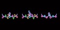 holiday garland glowing desktop icon Christmas garland neon sticker, estive garland neon figure, glowing figure, neon